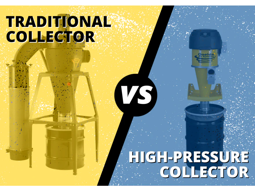 High Pressure vs Traditional Dust Collectors