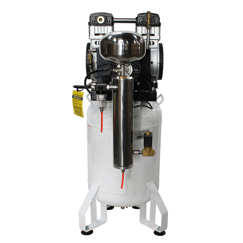 CALIFORNIA AIR TOOLS 10020DC 2.0 Hp Ultra Quiet Oil-Free 10 Gallon Air Compressor with 80% Air Dryer 110v 60hz