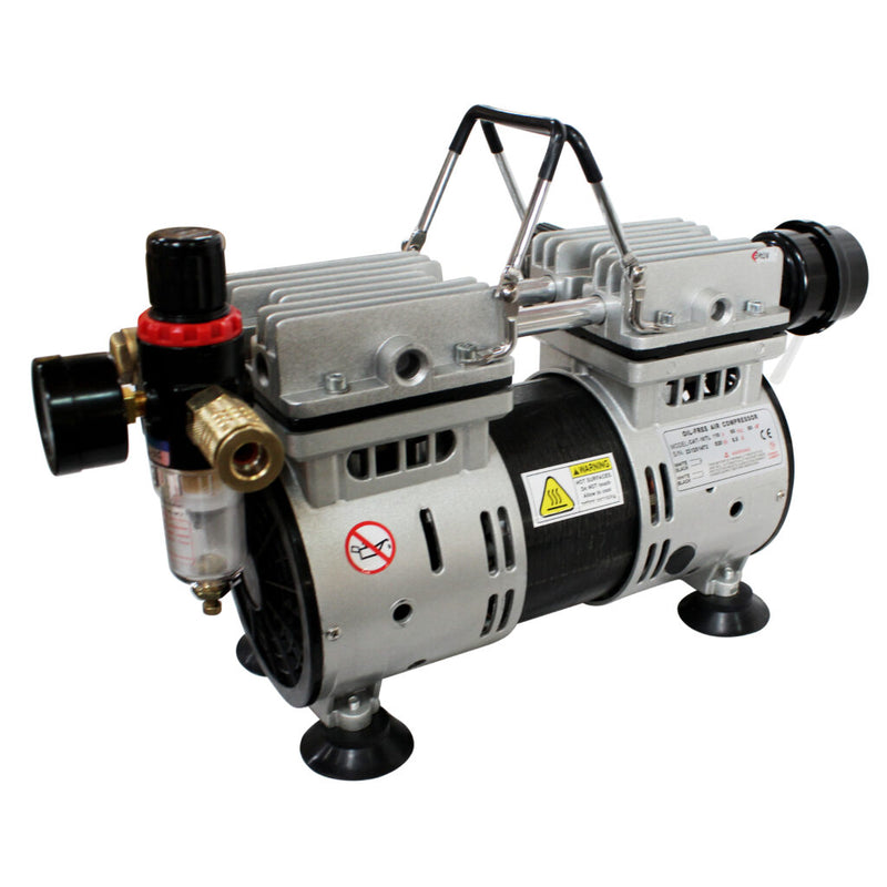 CALIFORNIA AIR TOOLS 10TL Ultra Quiet 1.0 Hp, Oil-Free, Lightweight Tankless Air Compressor
