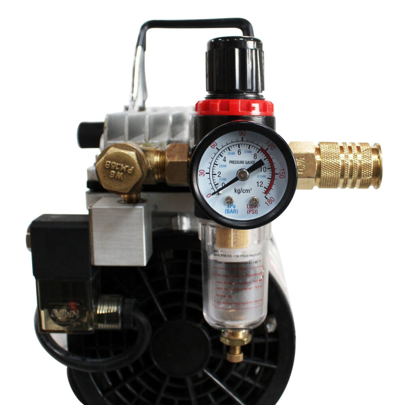 CALIFORNIA AIR TOOLS 10TL Ultra Quiet 1.0 Hp, Oil-Free, Lightweight Tankless Air Compressor