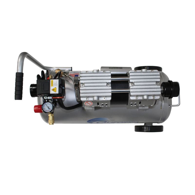 California Air Tools 8010AAD 1 HP 8 Gallon Oil-Free Aluminum Air Compressor with Automatic Drain Valve
