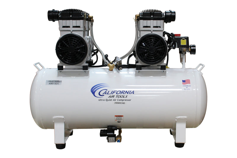 California Air Tools 20040CAD 4.0 HP 20 Gallon Oil-Free Air Compressor with Auto Drain (220V)