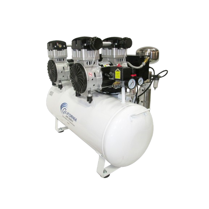 California Air Tools 20040DC 4.0 HP 20 Gallon Oil-Free Air Compressor with Integrated Air Dryer 220V