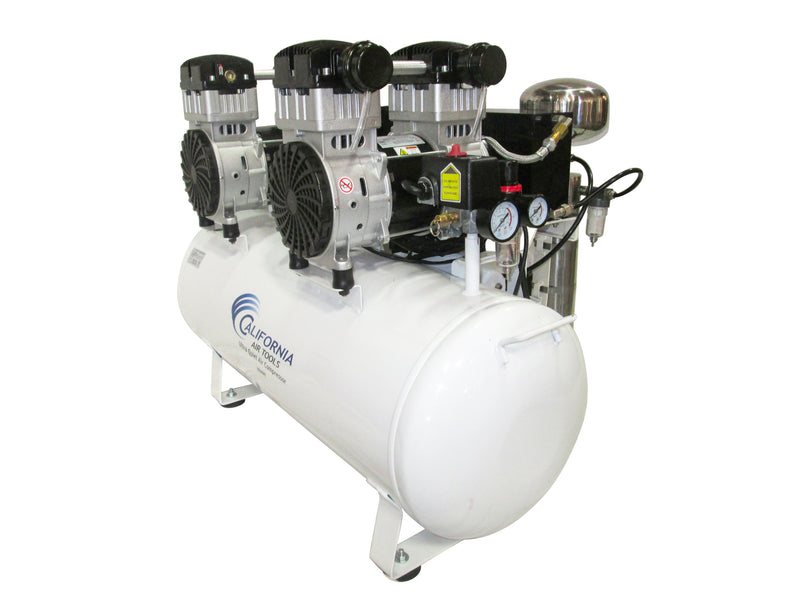 California Air Tools 20040DC 4.0 HP 20 Gallon Oil-Free Air Compressor with Integrated Air Dryer 220V