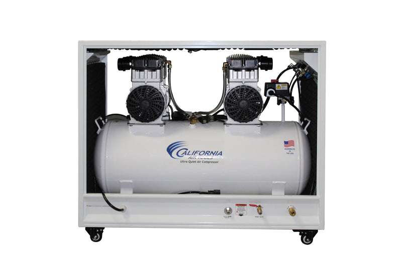 California Air Tools 20040SPCAD 4.0 HP 20 Gallon Oil-Free Air Compressor with Auto Drain and Soundproof Cabinet