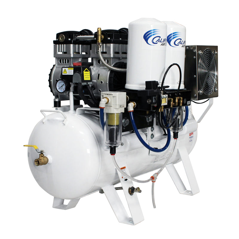 CALIFORNIA AIR TOOLS 20060DCC Powerful 6.0 Hp Ultra Quiet, Ultra Dry & Oil-Free 20-Gallon Air Compressor with 98% Air Drying System