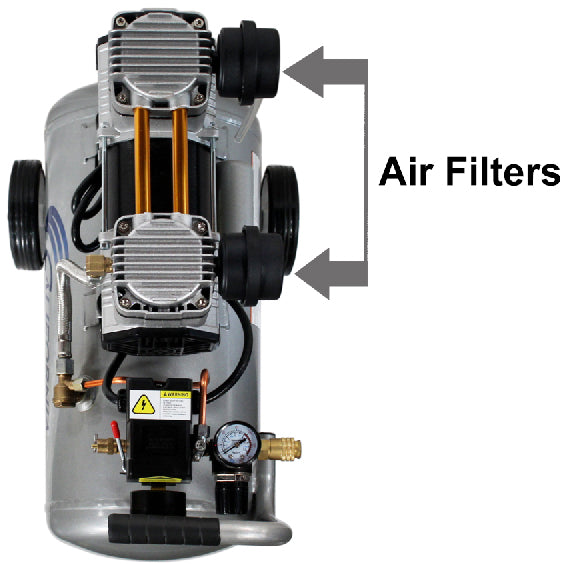 California Air Tools 4710W 4.7 Gal 1.0 Hp Quiet Air Compressor