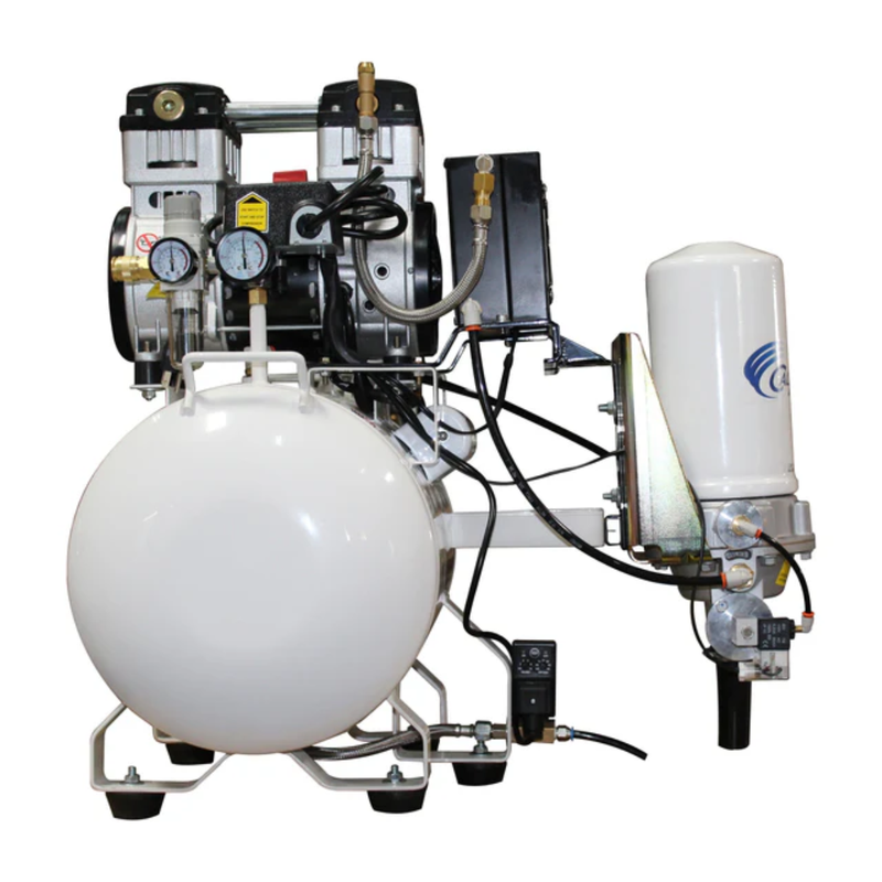 California Air Tools 10020HDCADC-22060 2 HP 10 Gallon Oil-Free Air Compressor with Air Dryer & Automatic Drain (220V)