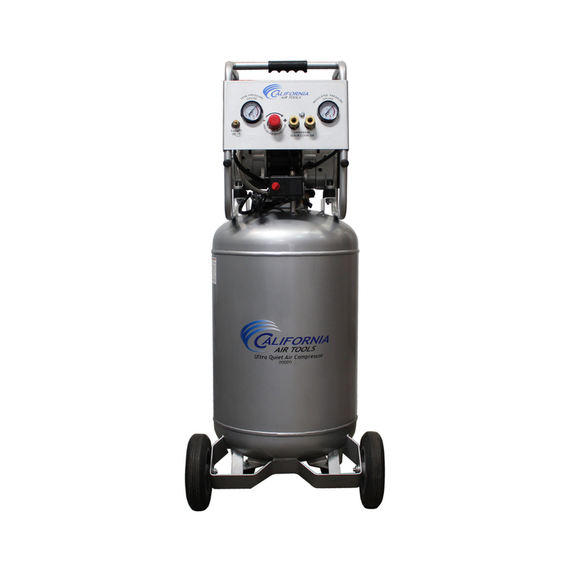 California Air Tools 20020AD 2.0 HP 20 Gallon Oil-Free Air Compressor with Auto Drain