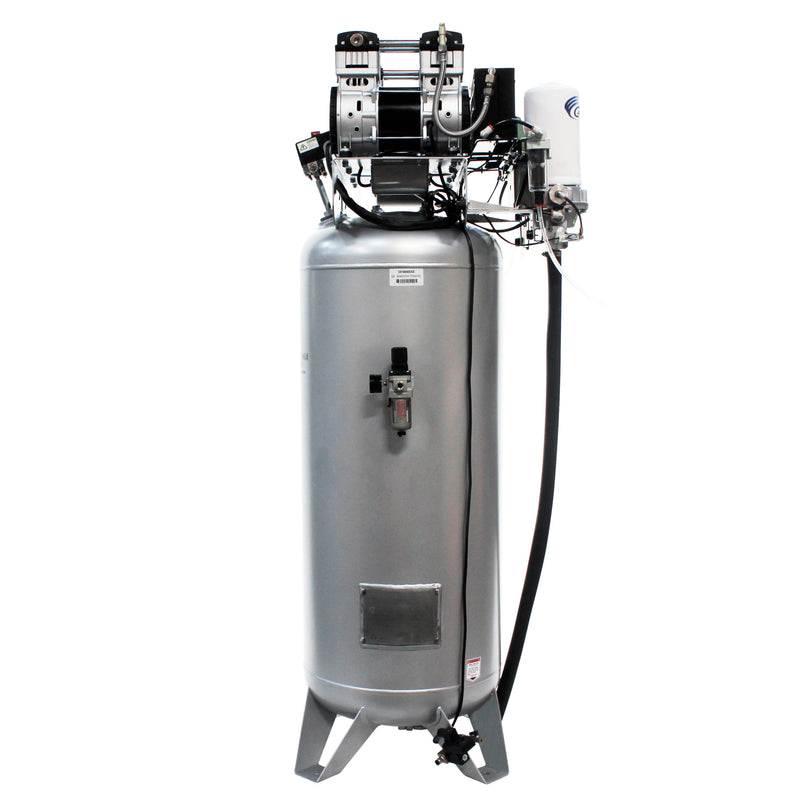 California Air Tools 60040DCADC 4.0 HP 60 Gallon Oil-Free Air Compressor with 98% Air Drying System