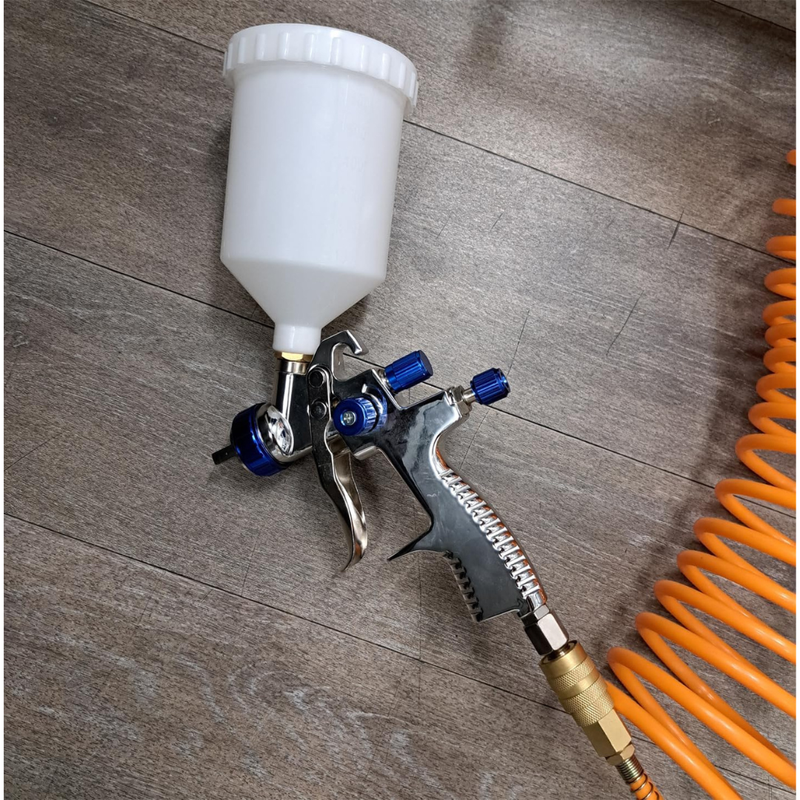 CAT-33000 LVLP Spray Gun with Gravity Feed Cup (Brand New)