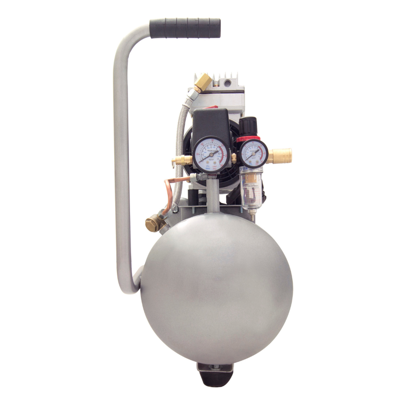 California Air Tools 6010LFC 1 HP 6 Gallon Oil-Free Air Compressor