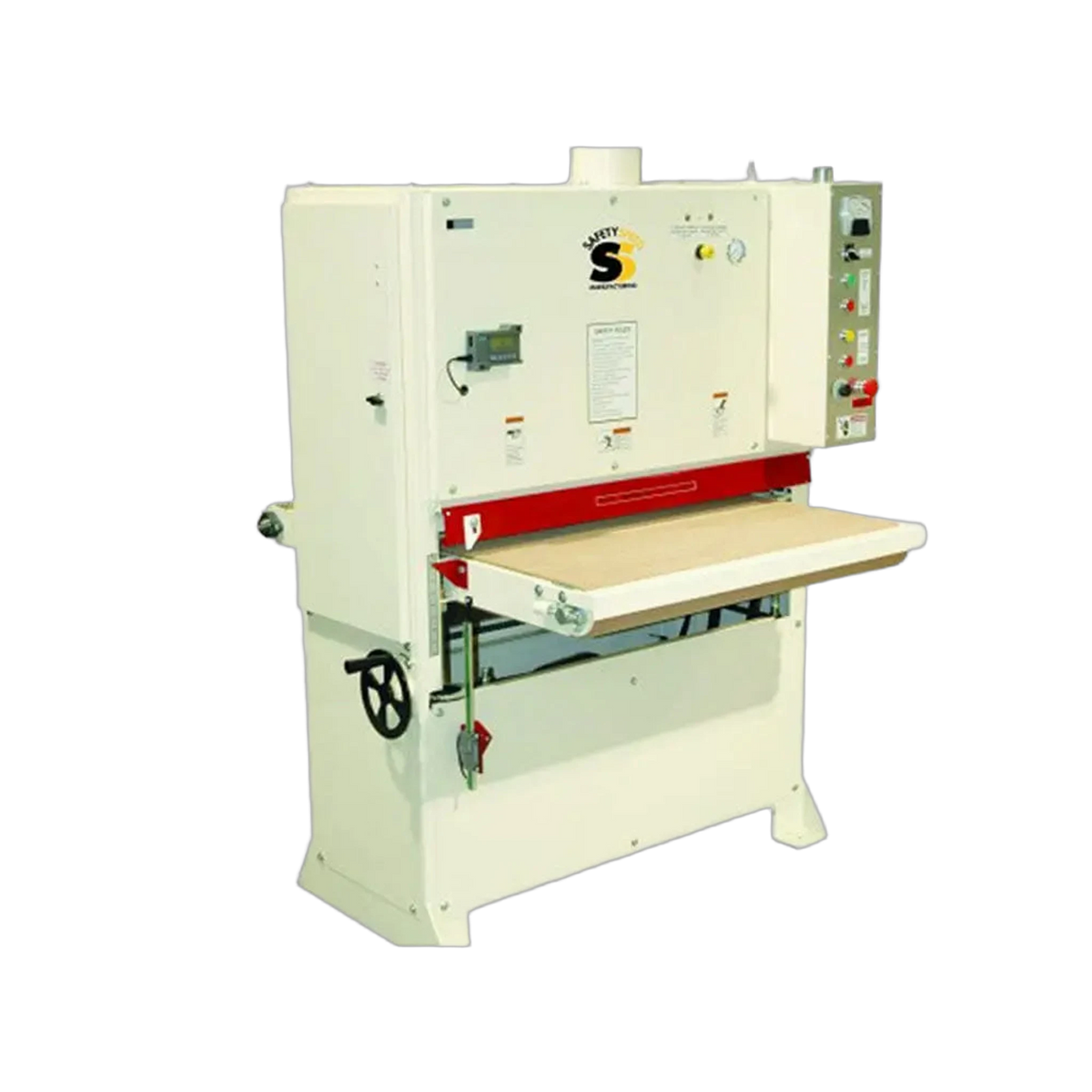 Safety Speed 3760 Wide Belt Sander – front