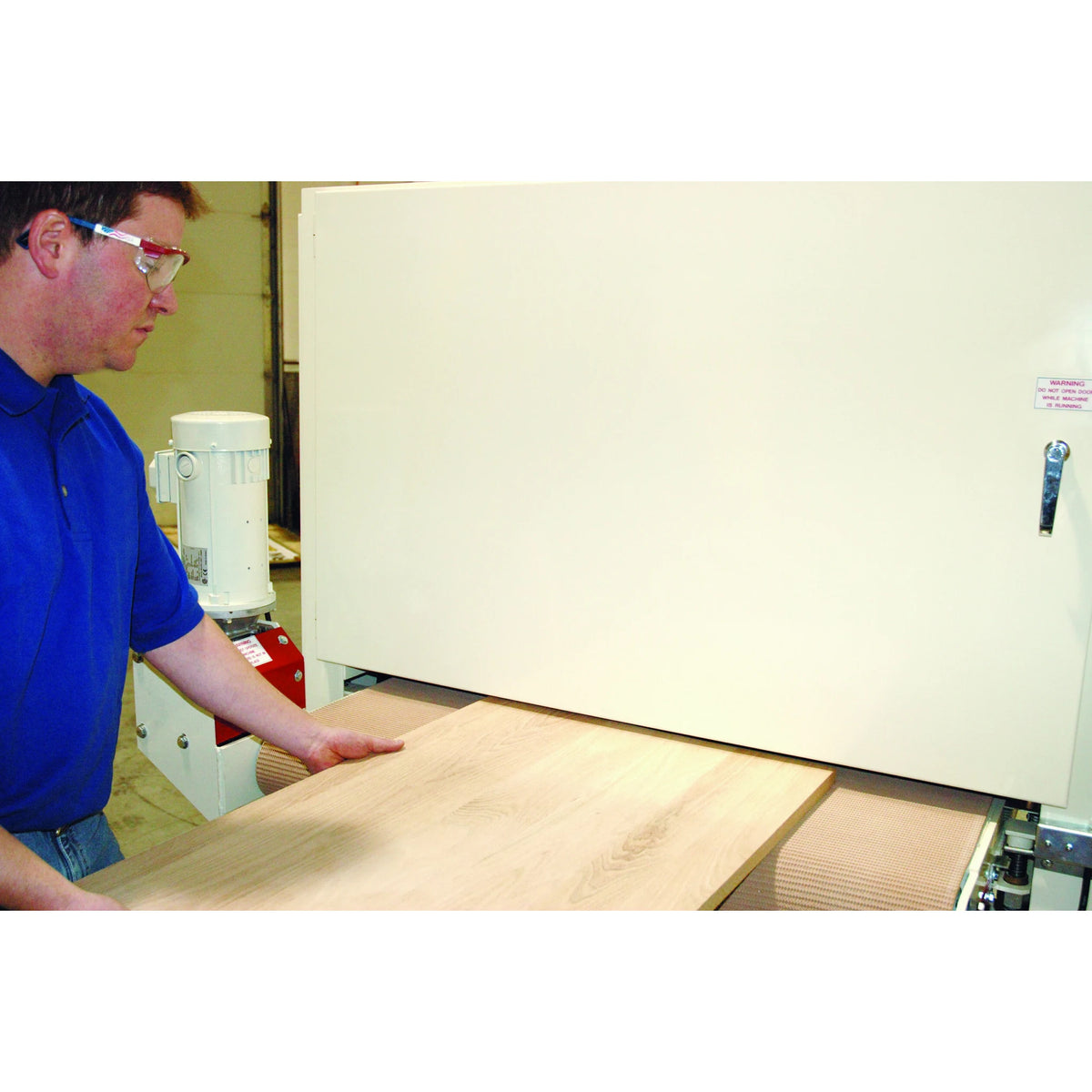 Safety Speed 3760 Wide Belt Sander – alternate view 2