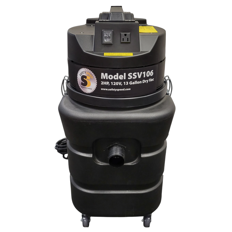 Safety Speed 13 Gallon Automated Vacuum – front