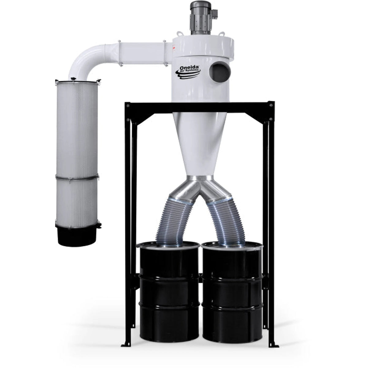Oneida 5hp High Vacuum Freestanding Cyclone Dust Collector – alternate view 2
