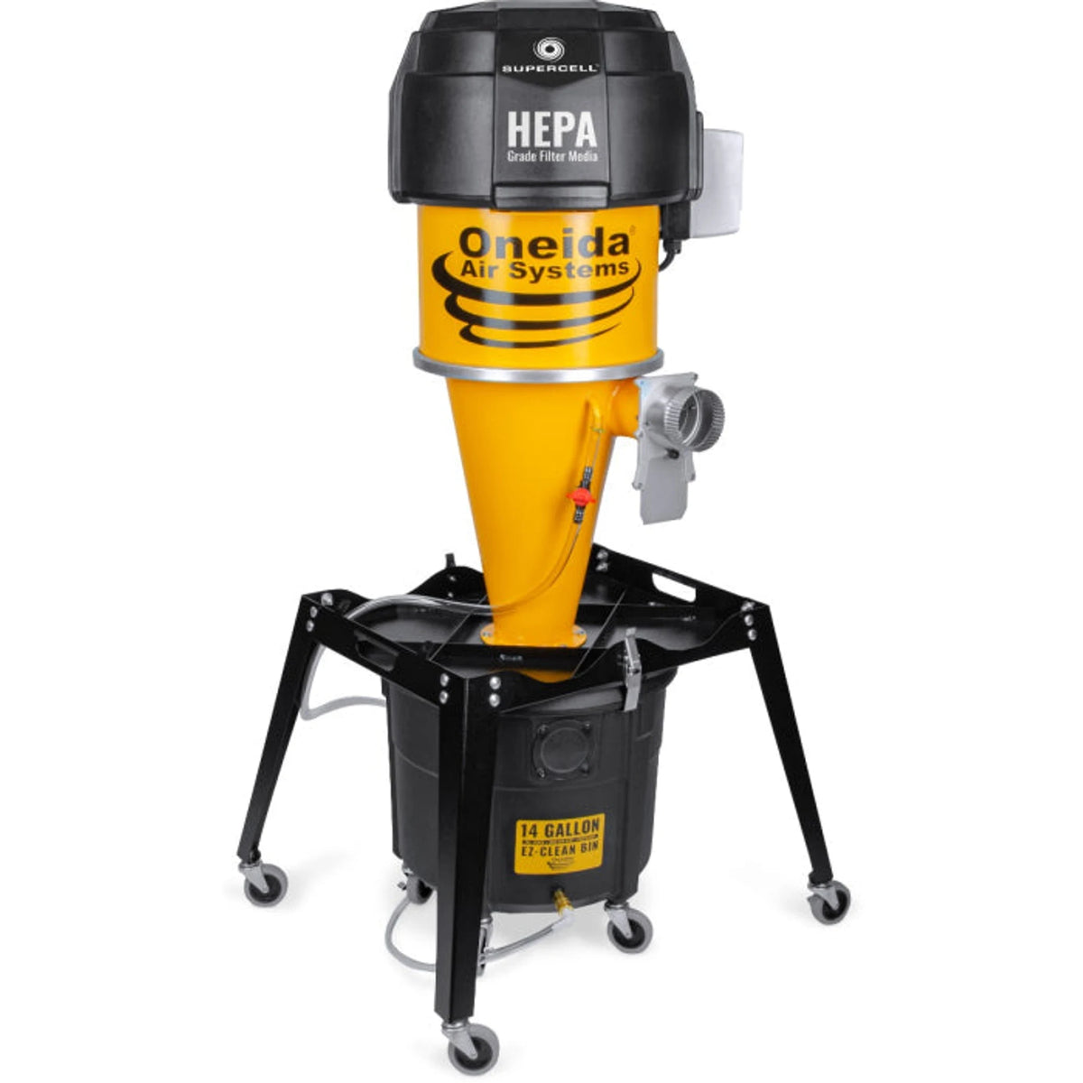 Oneida Supercell High-Pressure HEPA-GFM Cyclone Dust Collector – alternate view 2