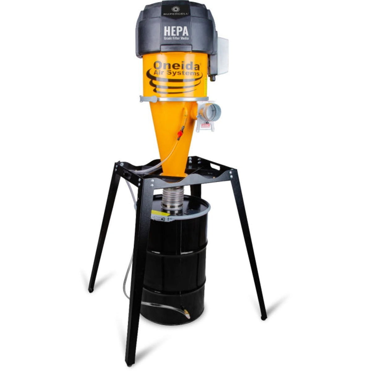 Oneida Supercell High-Pressure HEPA-GFM Cyclone Dust Collector – alternate view 3