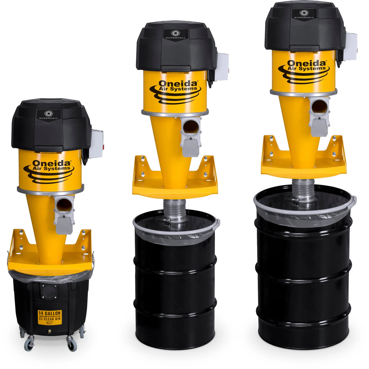 Oneida Supercell High-Pressure HEPA-GFM Cyclone Dust Collector – alternate view 6