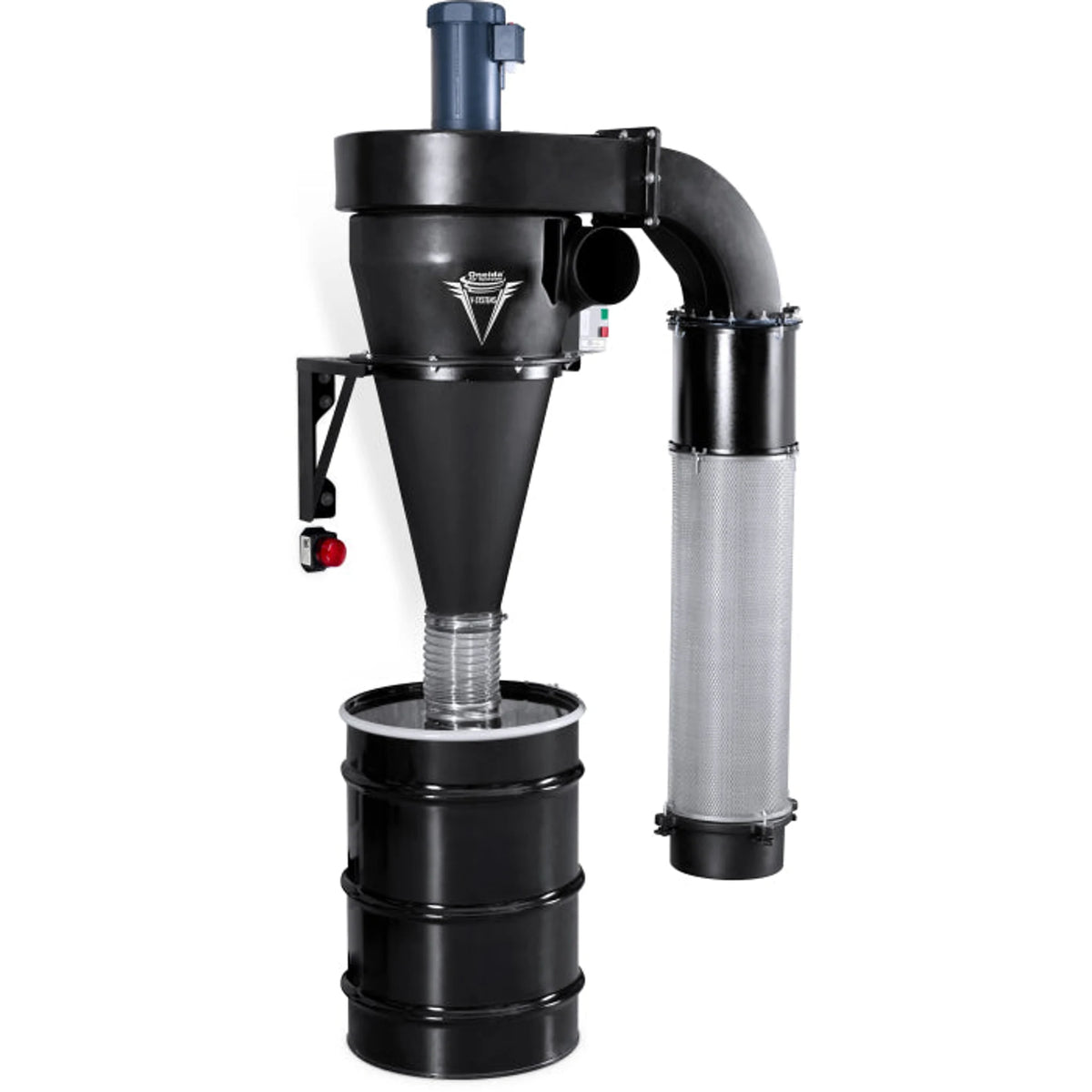 Oneida 3hp 230V V-System 3000 HEPA-GFM Cyclone Dust Collector – alternate view 2