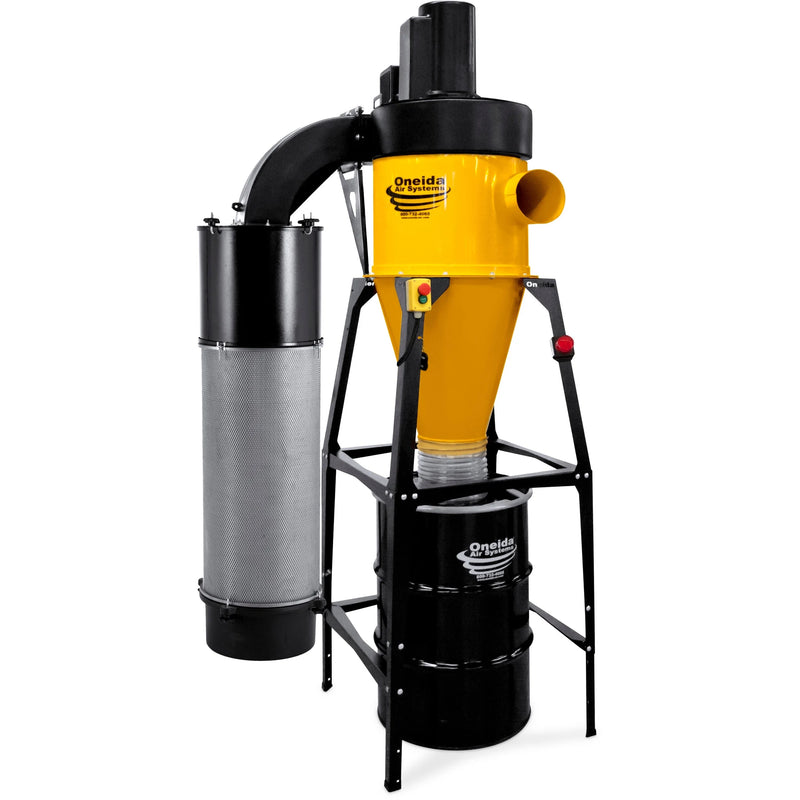Oneida 5hp 1ph Dust Gorilla Pro SMART Boost HEPA-GFM Cyclone Dust Collector – alternate view 4