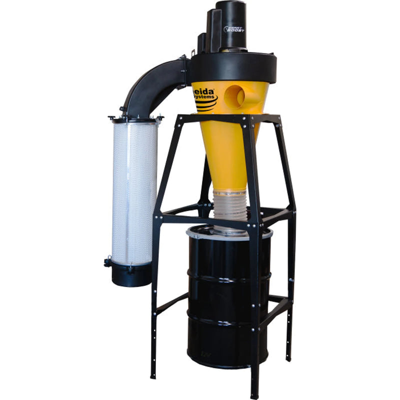 Oneida 3HP V-System 3000 SMART Boost HEPA-GFM Cyclone Dust Collector – alternate view 4