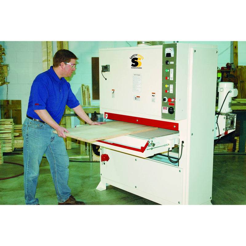 Safety Speed 43″ Wide Belt Sander – alternate view 2