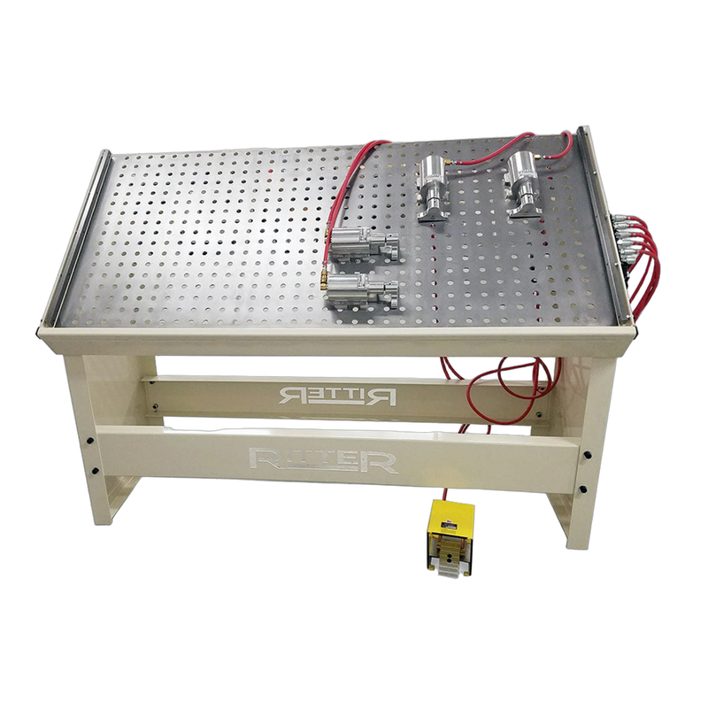 Ritter Machinery R450V Frame Clamping System 3' x 6' with 4 Clamps – front
