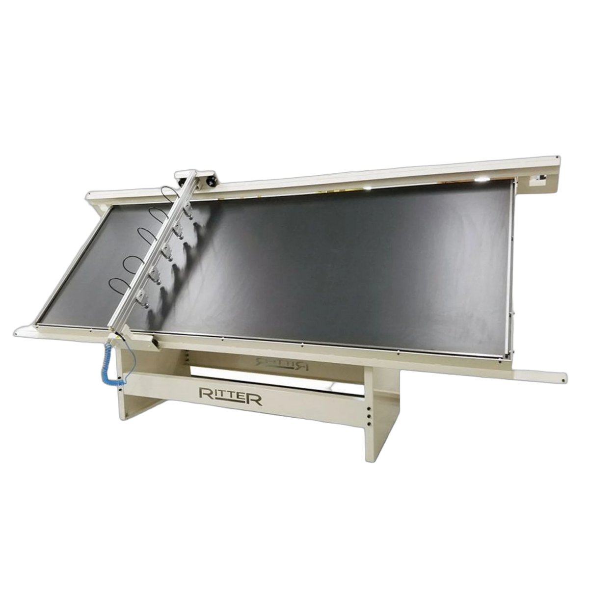 Ritter MachineryR210EAO Open Back Face Frame Assembly Easel - 5' x 12' with 5 Clamps – front