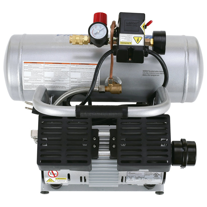 California Air Tools 2010A 1 HP 2 Gallon Oil-Free Air Compressor – alternate view 6