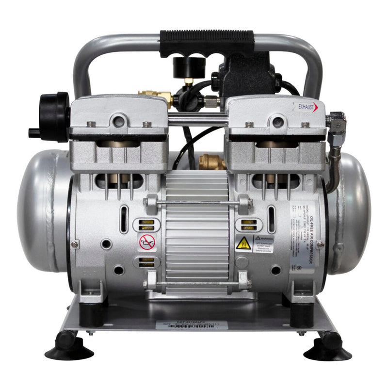 California Air Tools 2010ALFC 1 HP 2 Gallon Oil-Free Portable Air Compressor – alternate view 3