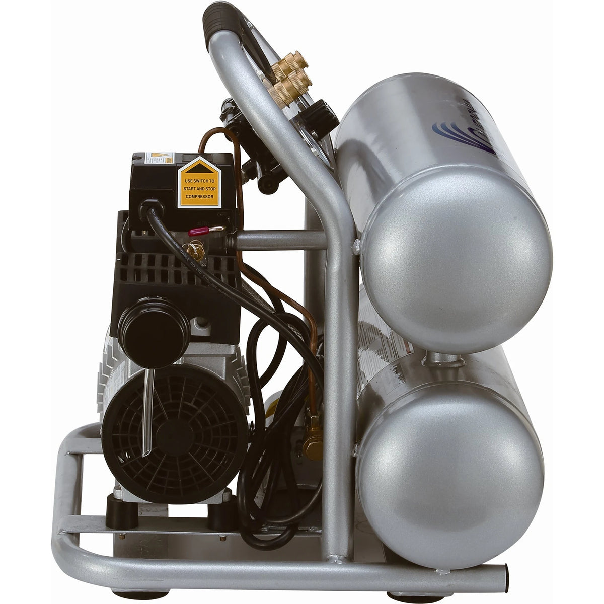 California Air Tools 4610S 1 HP 4.6 Gallon Oil-Free Air Compressor – alternate view 6