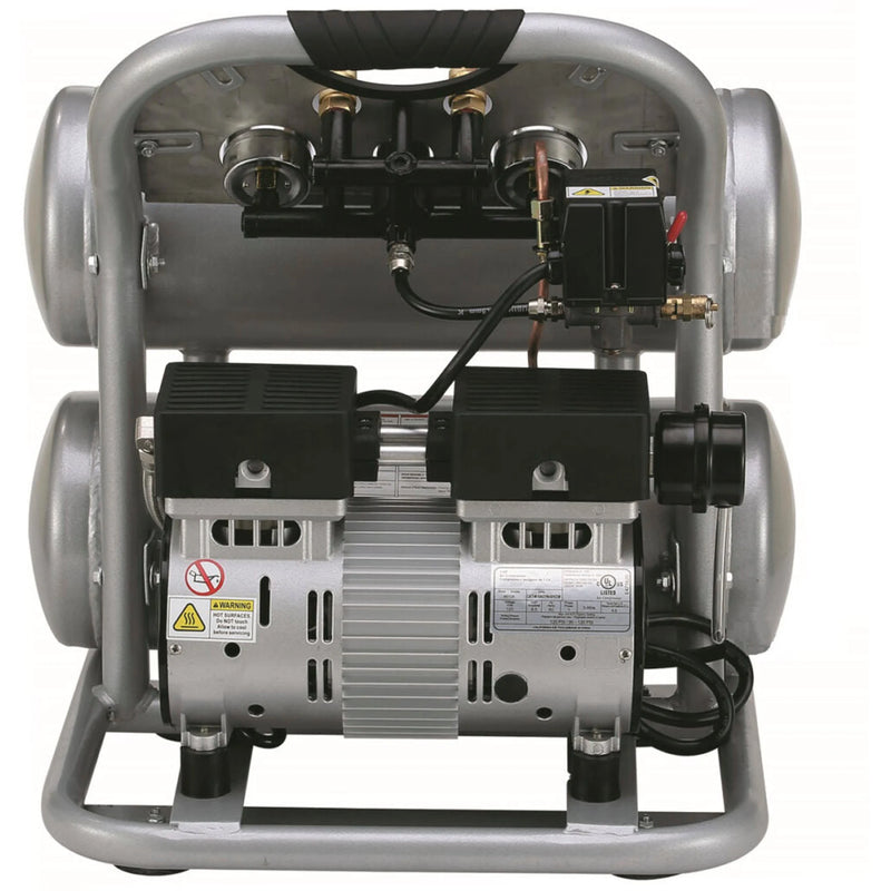 California Air Tools 4610AC 1 HP 4.6 Gallon Oil-Free Aluminum Air Compressor – alternate view 4
