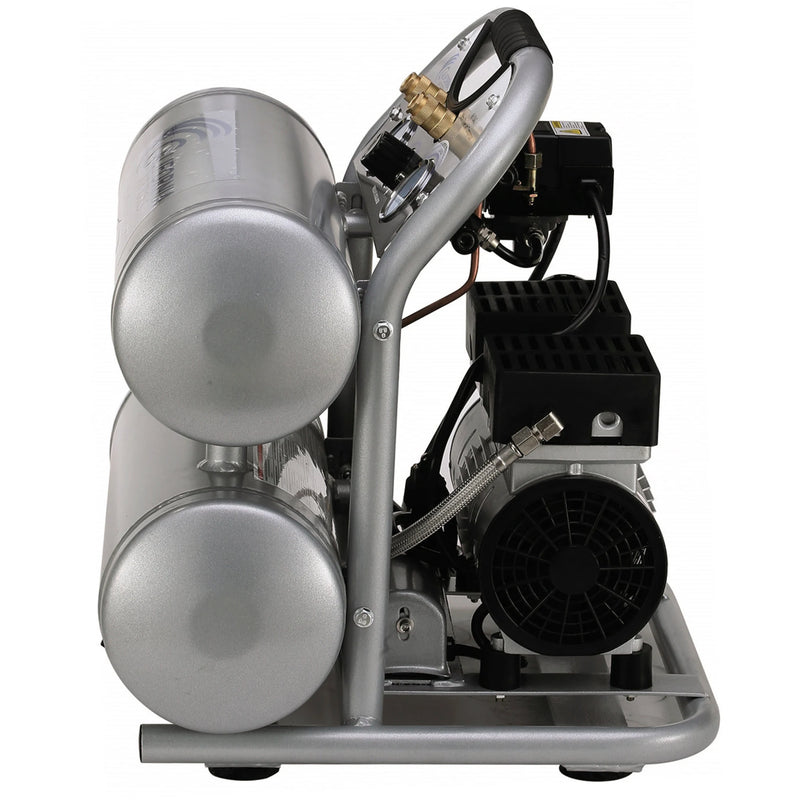 California Air Tools 4610AC 1 HP 4.6 Gallon Oil-Free Aluminum Air Compressor – alternate view 5