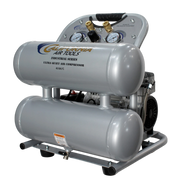 California Air Tools 4610ALFC 1 HP 4.6 Gallon Oil-Free Aluminum Air Compressor – front