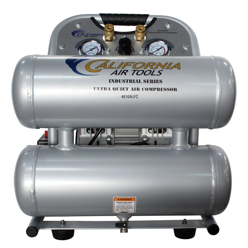 California Air Tools 4610ALFC 1 HP 4.6 Gallon Oil-Free Aluminum Air Compressor – alternate view 14