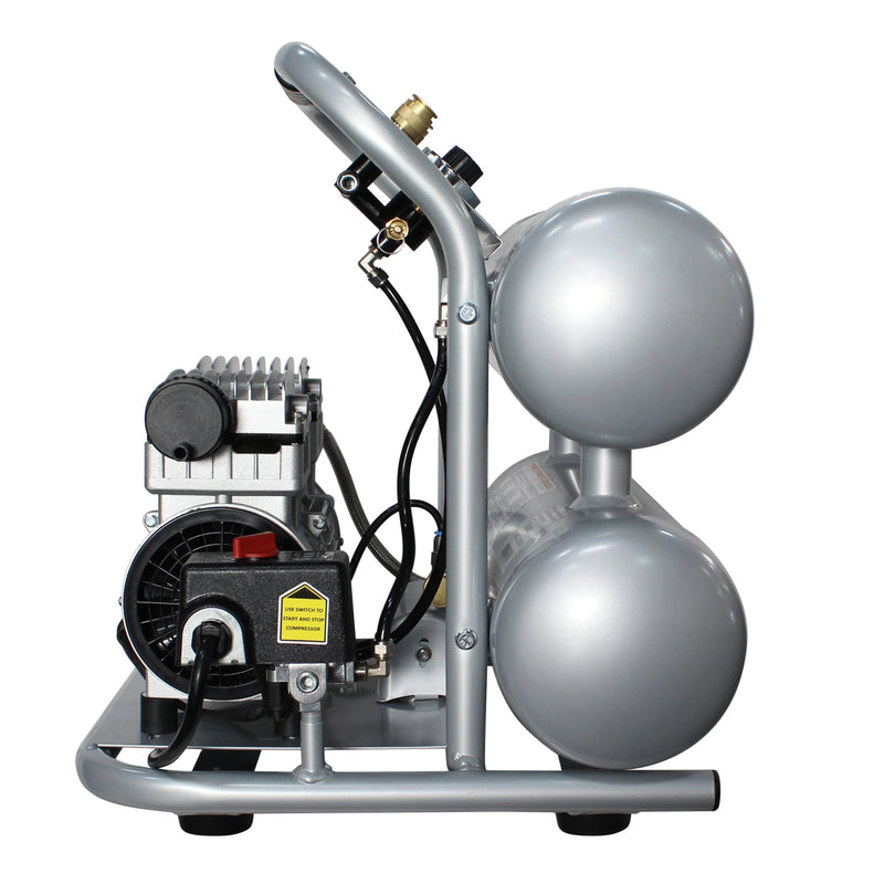 California Air Tools 4610ALFC 1 HP 4.6 Gallon Oil-Free Aluminum Air Compressor – alternate view 8