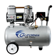 California Air Tools 4710W 1 HP 4.7 Gallon Oil-Free Air Compressor – front
