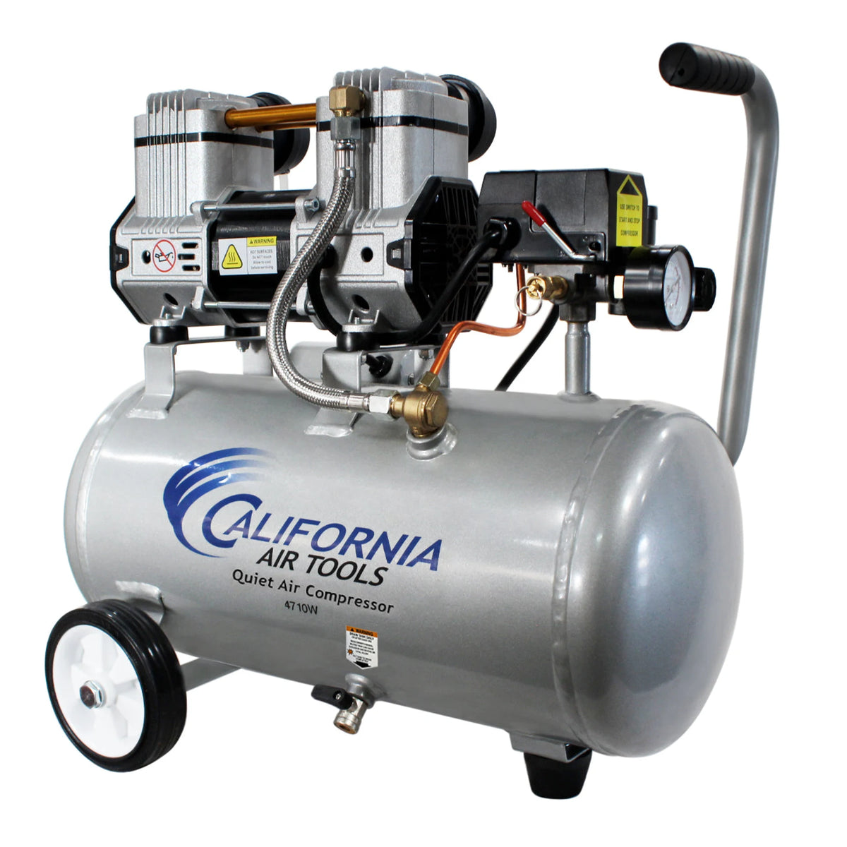 California Air Tools 4710W 1 HP 4.7 Gallon Oil-Free Air Compressor – alternate view 5