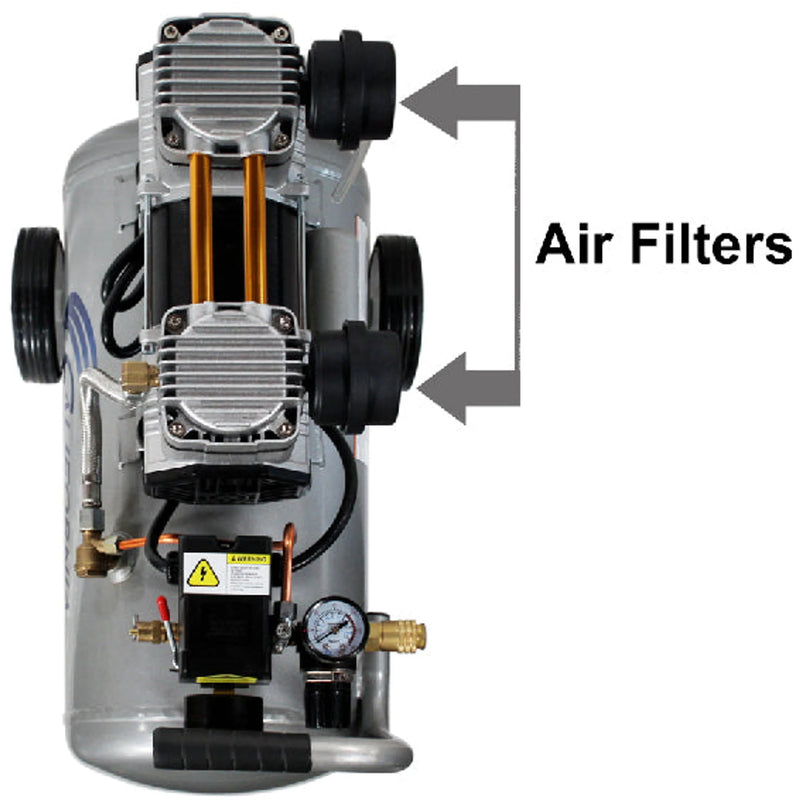 California Air Tools 4710W 1 HP 4.7 Gallon Oil-Free Air Compressor – alternate view 7