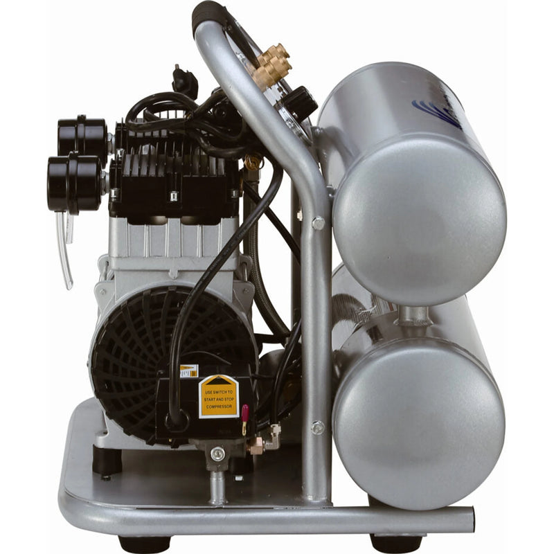 California Air Tools 4620AC 2 HP 4.6 Gallon Oil-Free Aluminum Air Compressor – alternate view 5