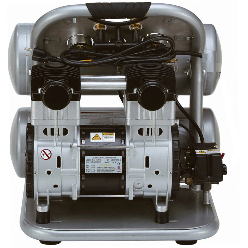 California Air Tools 4620AC 2 HP 4.6 Gallon Oil-Free Aluminum Air Compressor – alternate view 7