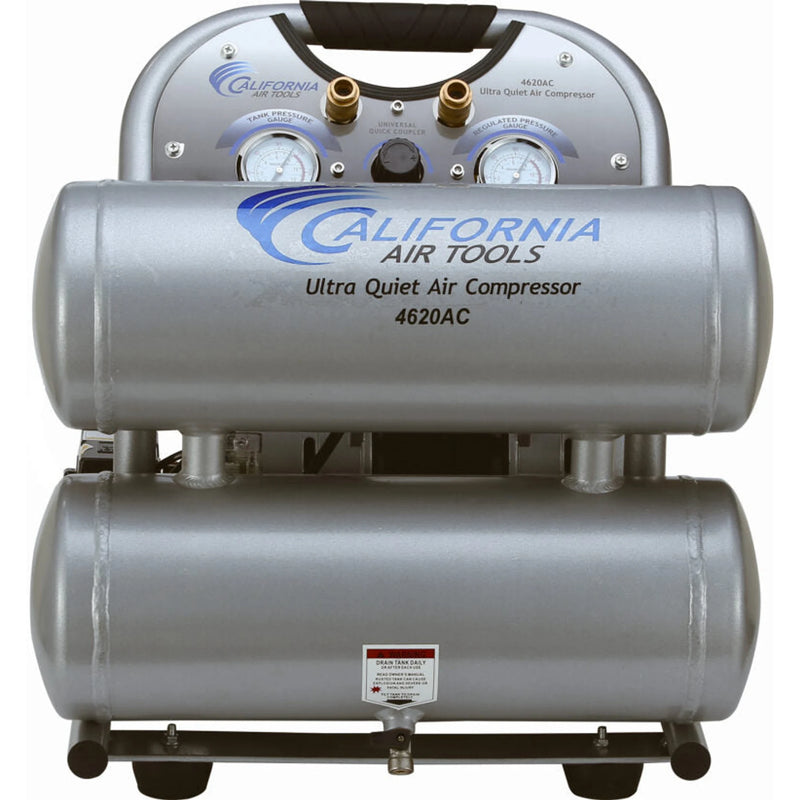 California Air Tools 4620AC 2 HP 4.6 Gallon Oil-Free Aluminum Air Compressor – alternate view 9