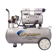 California Air Tools 6010LFC 1 HP 6 Gallon Oil-Free Air Compressor – front