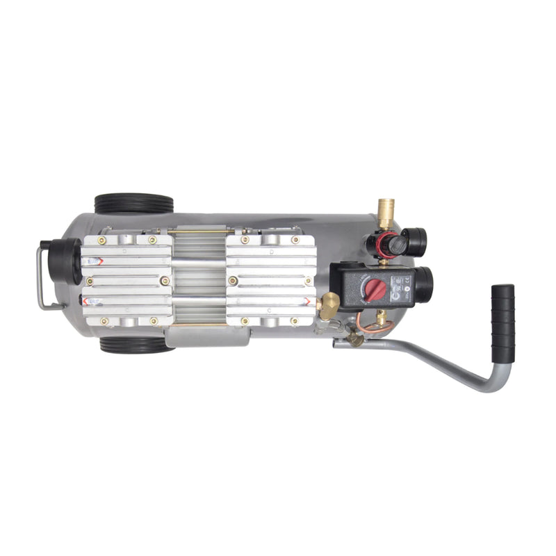 California Air Tools 6010LFC 1 HP 6 Gallon Oil-Free Air Compressor – alternate view 6