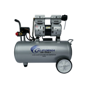 California Air Tools 8010A 1 HP 8 Gallon Oil-Free Aluminum Air Compressor – front