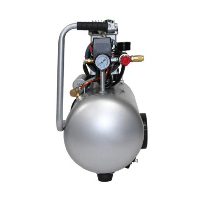 California Air Tools 8010AAD 1 HP 8 Gallon Oil-Free Aluminum Air Compressor with Automatic Drain Valve – alternate view 4