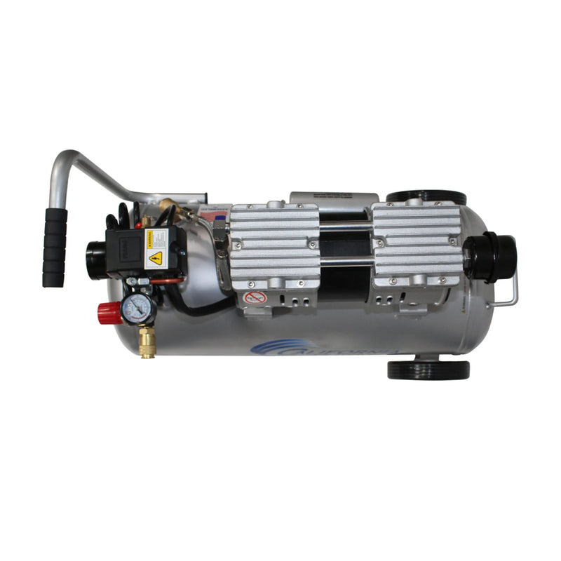 California Air Tools 8010AAD 1 HP 8 Gallon Oil-Free Aluminum Air Compressor with Automatic Drain Valve – alternate view 5