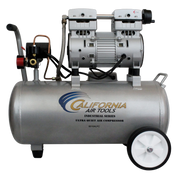 California Air Tools 8010ALFC 1 HP 8 Gallon Oil-Free Aluminum Air Compressor – front