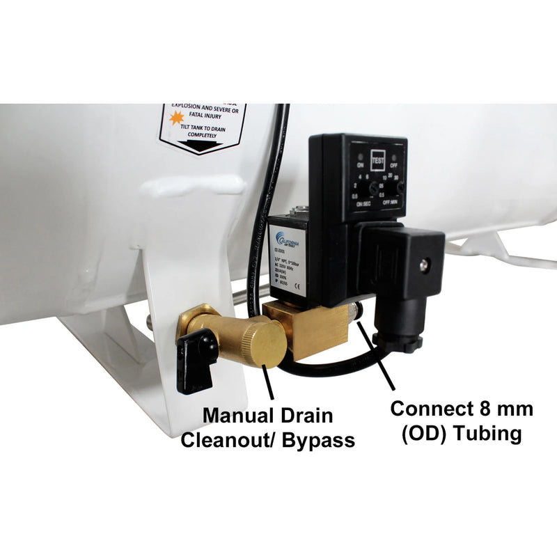 California Air Tools 10020CHAD-22060 2 HP 10 Gallon Oil-Free Air Compressor with Automatic Drain Valve (220V) – alternate view 5